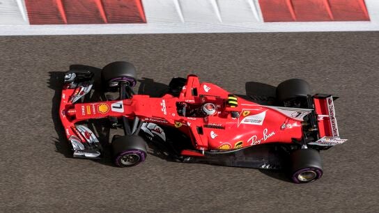 Raikkonen, en Yas Marina