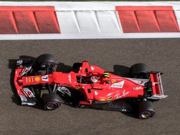 Raikkonen, en Yas Marina Raikkonen, en Yas Marina