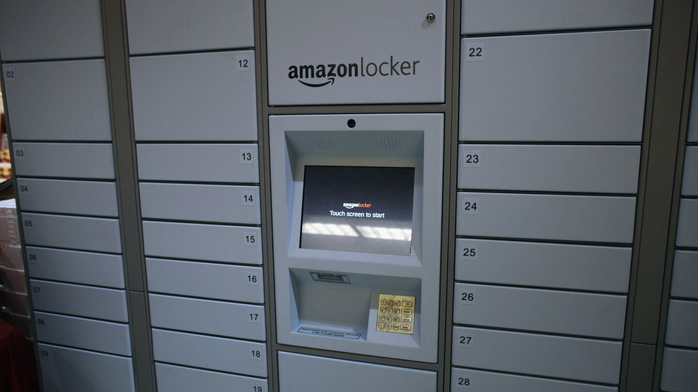 Taquillas autom&aacute;ticas de Amazon
