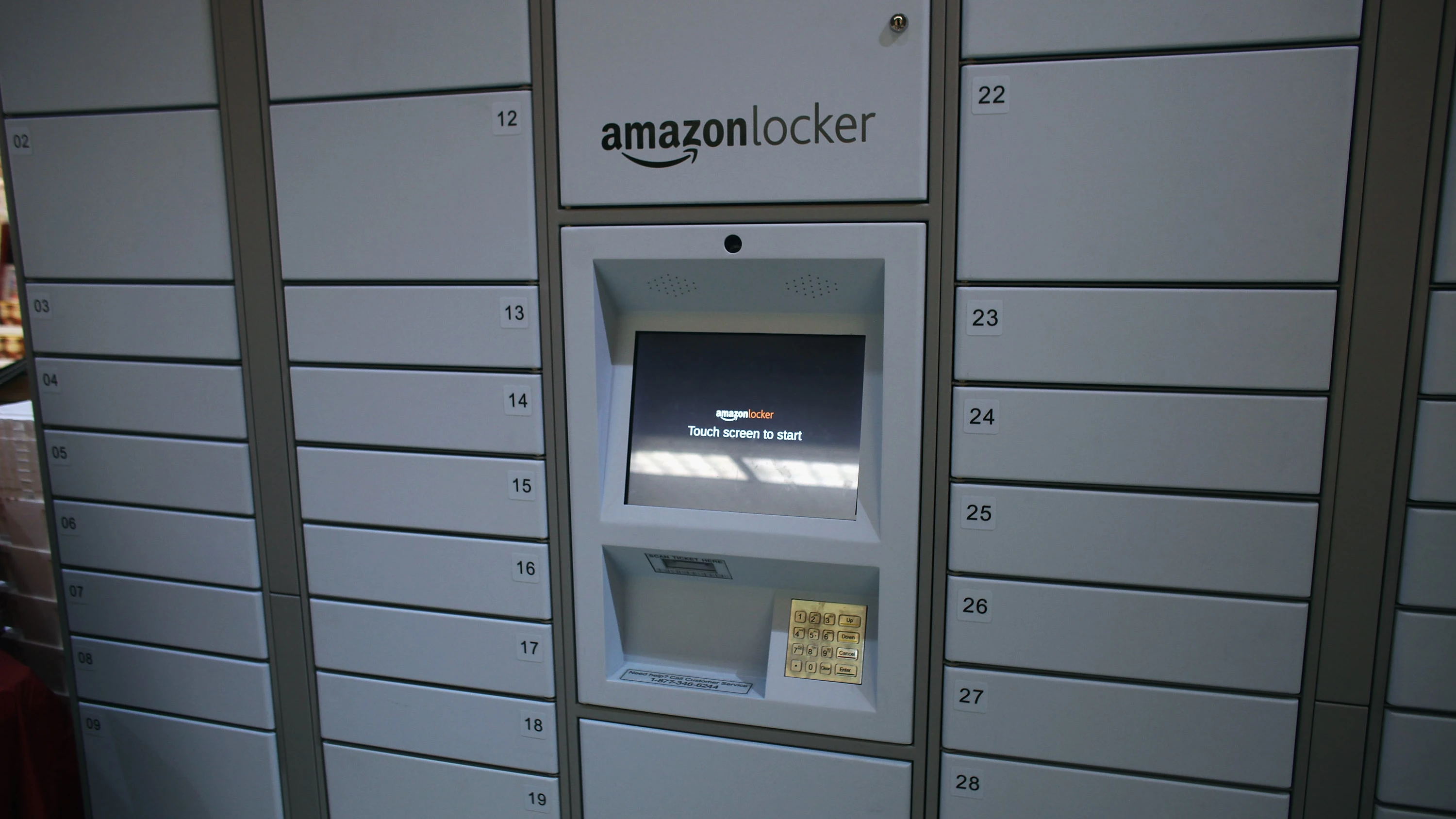 Taquillas automáticas de Amazon Taquillas automáticas de Amazon