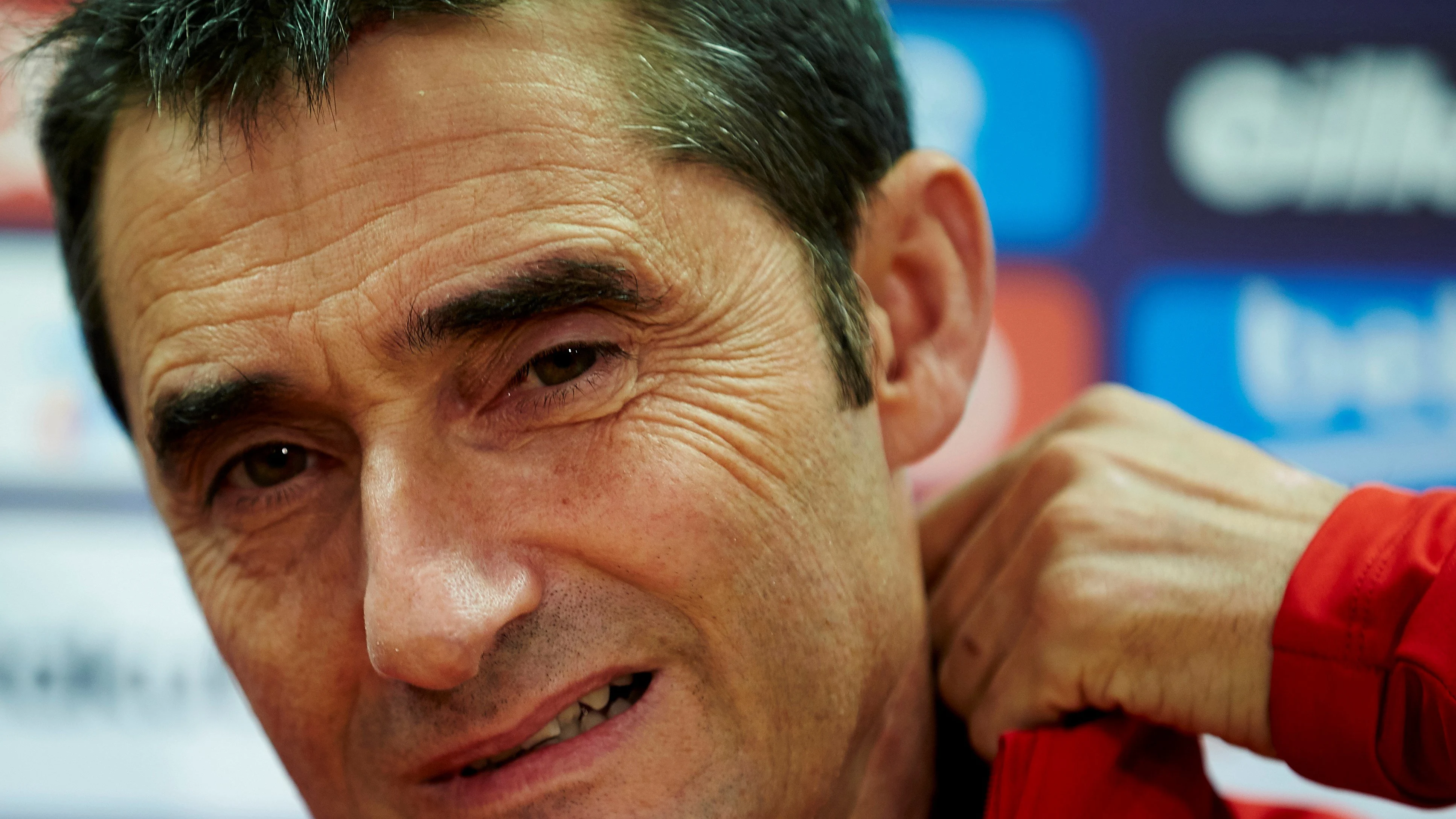 Ernesto Valverde, en rueda de prensa