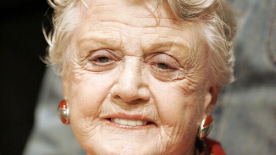 La actriz Angela Lansbury