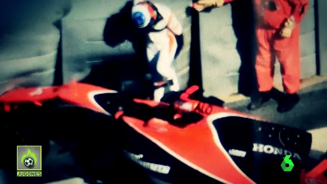 ACCIDENTE EL ÚLTIMO DÍA DE ALONSO CON HONDA