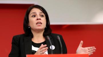 La vicesecretaria general del PSOE Adriana Lastra