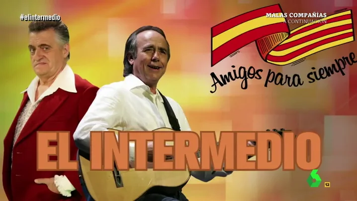 El Gran Wyoming y Joan Manuel Serrat