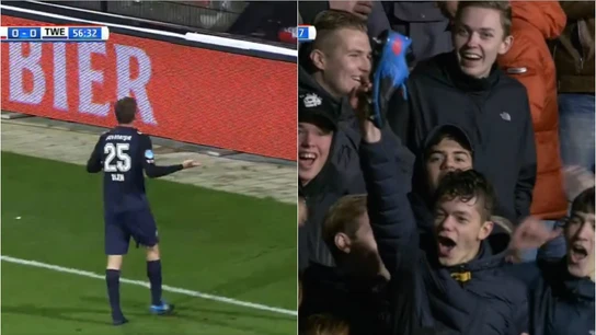 Los ultras rivales le roban la bota en pleno partido Los ultras rivales le roban la bota en pleno partido