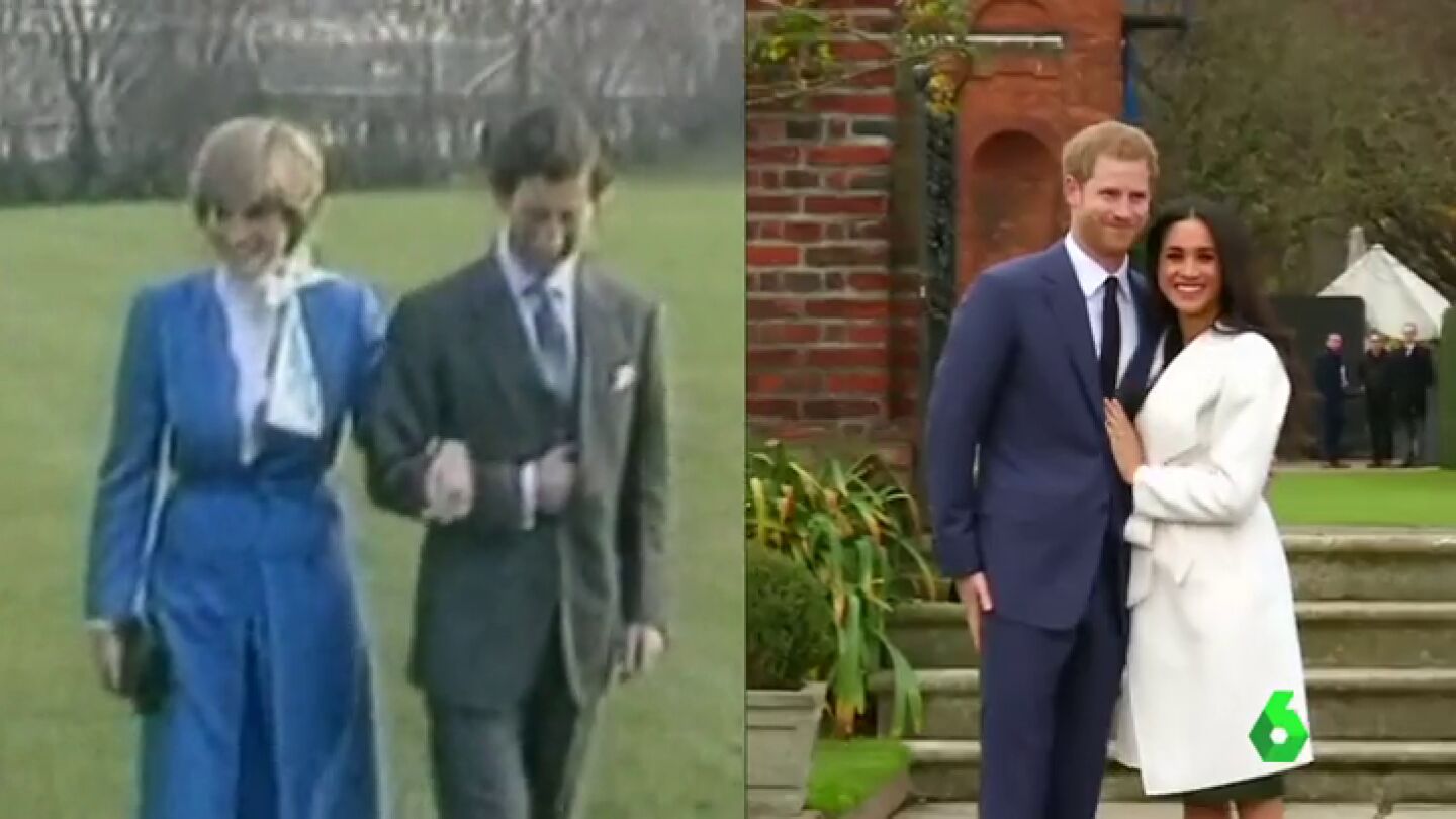 Las presentaciones de Lady Di y Meghan Markle