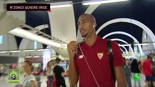 Malestar en Sevilla con la situación de N'Zonzi, que viaja a Londres en busca de equipo Malestar en Sevilla con la situación de N'Zonzi, que viaja a Londres en busca de equipo