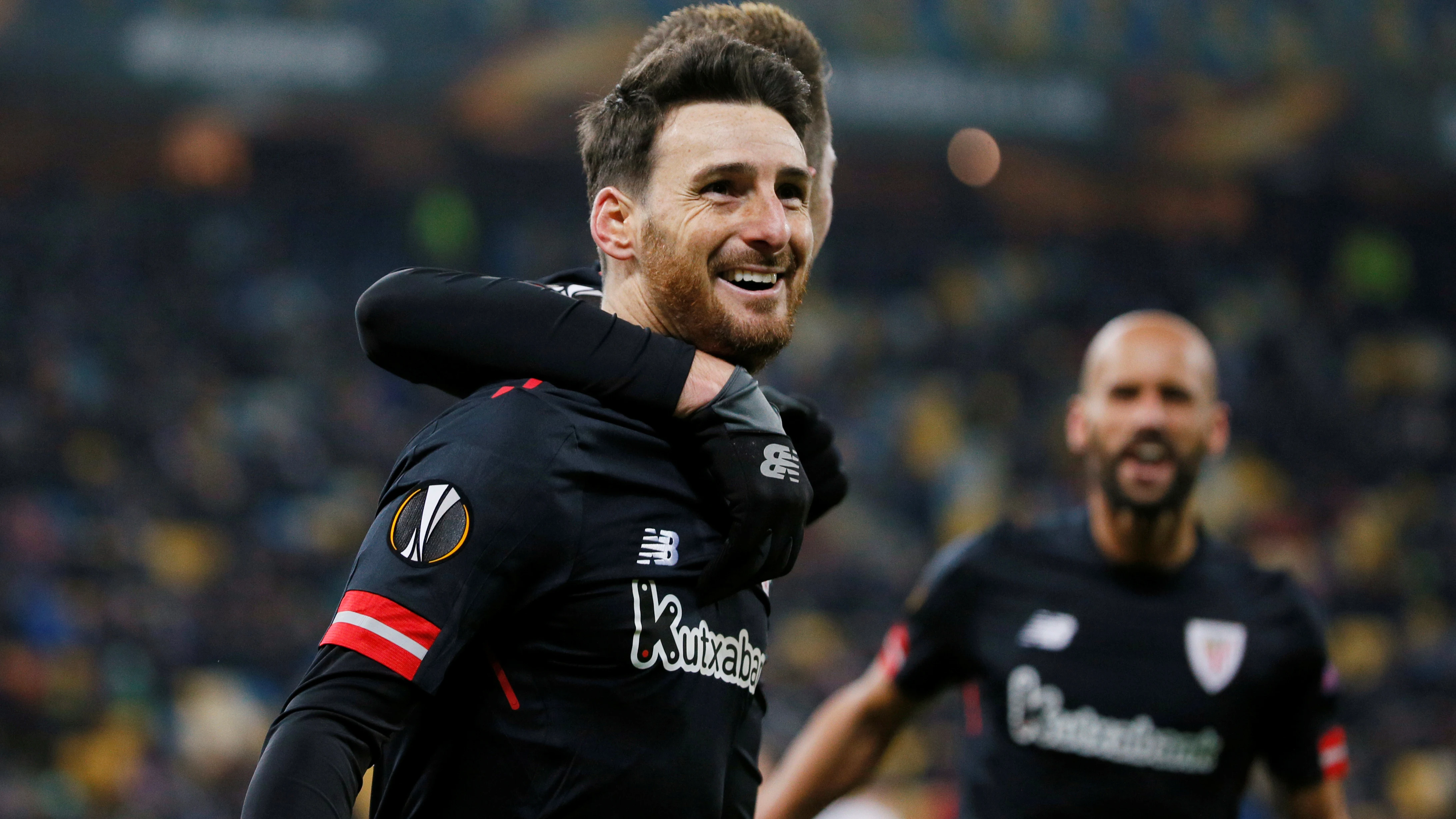 Aduriz celebra su gol contra el Zorya Aduriz celebra su gol contra el Zorya