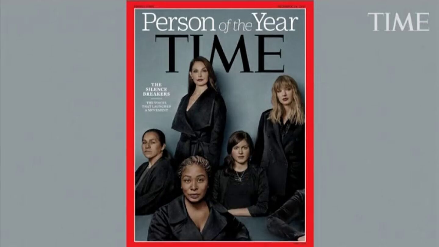 El movimiento contra los abusos sexuales, elegido Persona del A&ntilde;o por la revista Time