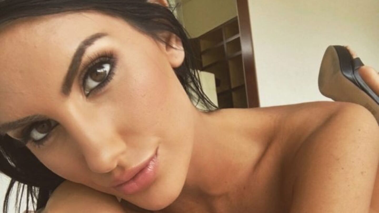 La actriz porno, August Ames. 
