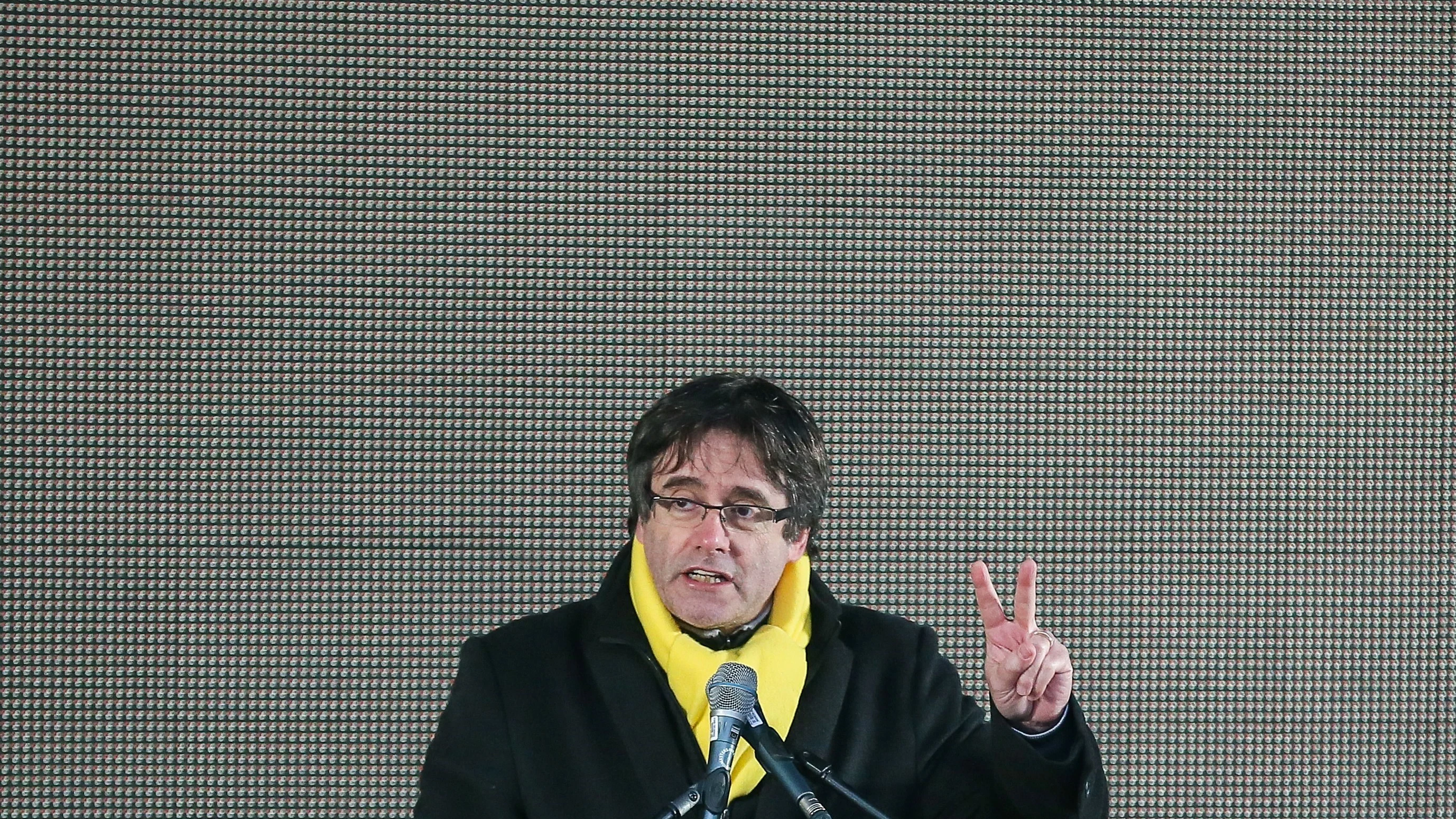 El expresident de la Generalitat, Carles Puigdemont