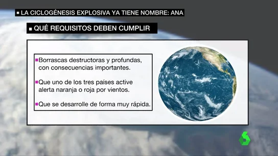Requisitos que debe cumplir una borrasca para ser bautizada Requisitos que debe cumplir una borrasca para ser bautizada