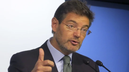 El ministro de Justicia, Rafael Catalá El ministro de Justicia, Rafael Catalá