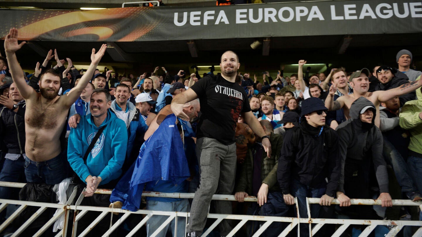 A prisi&oacute;n dos hinchas del Zenit
