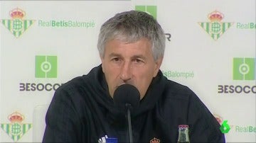 Quique Setién alaba a Simeone: "