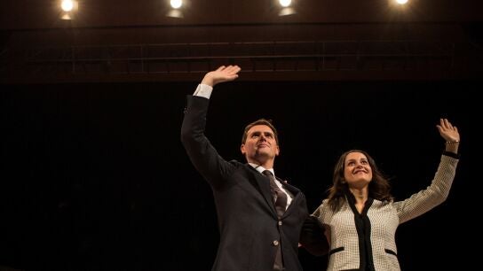 La candidata a la presidencia de la Generalitat por Ciudadanos, In&eacute;s Arrimadas