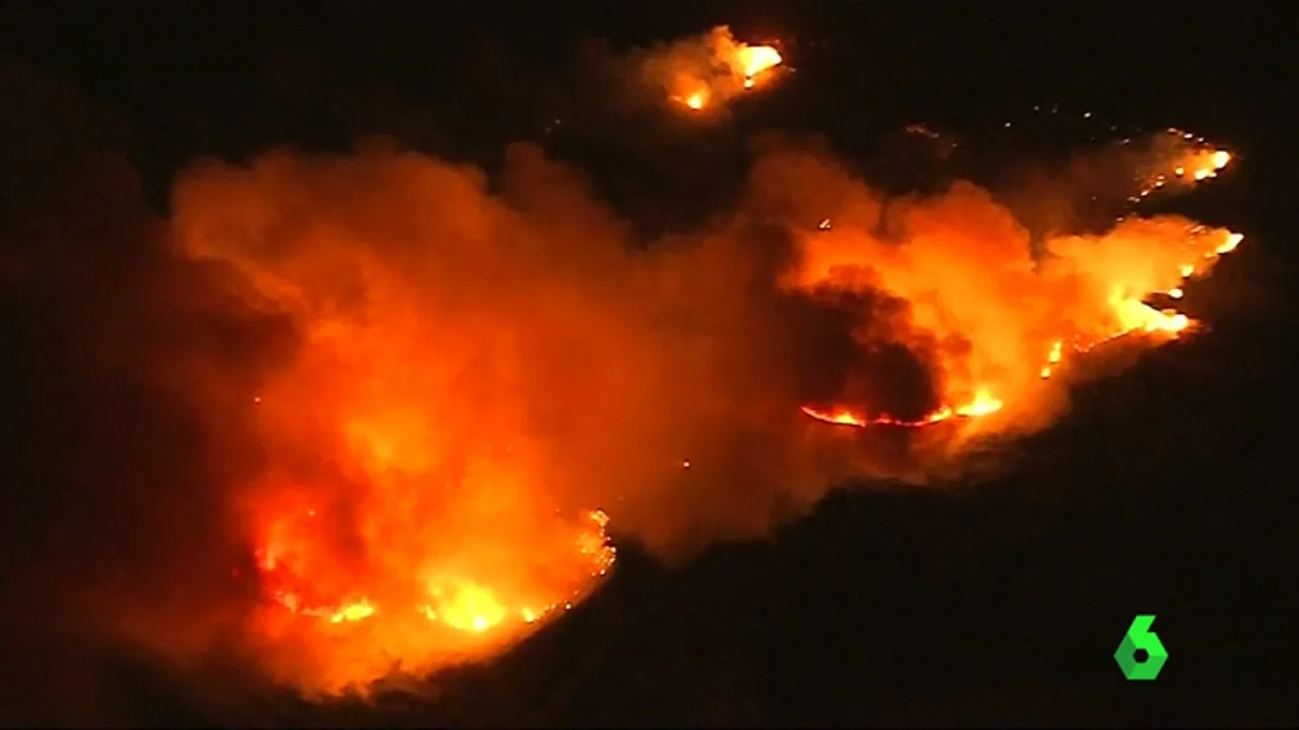 El incendio de California El incendio de California