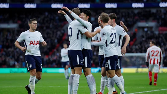 El Tottenham golea al Stoke City El Tottenham golea al Stoke City
