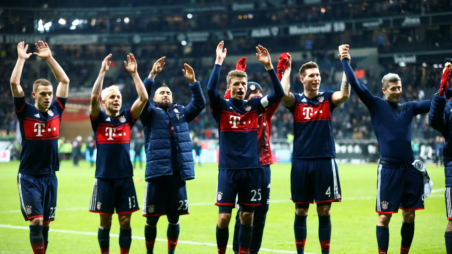 El Bayern Múnich gana al Eintracht Fráncfort El Bayern Múnich gana al Eintracht Fráncfort