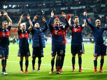 El Bayern Múnich gana al Eintracht Fráncfort El Bayern Múnich gana al Eintracht Fráncfort