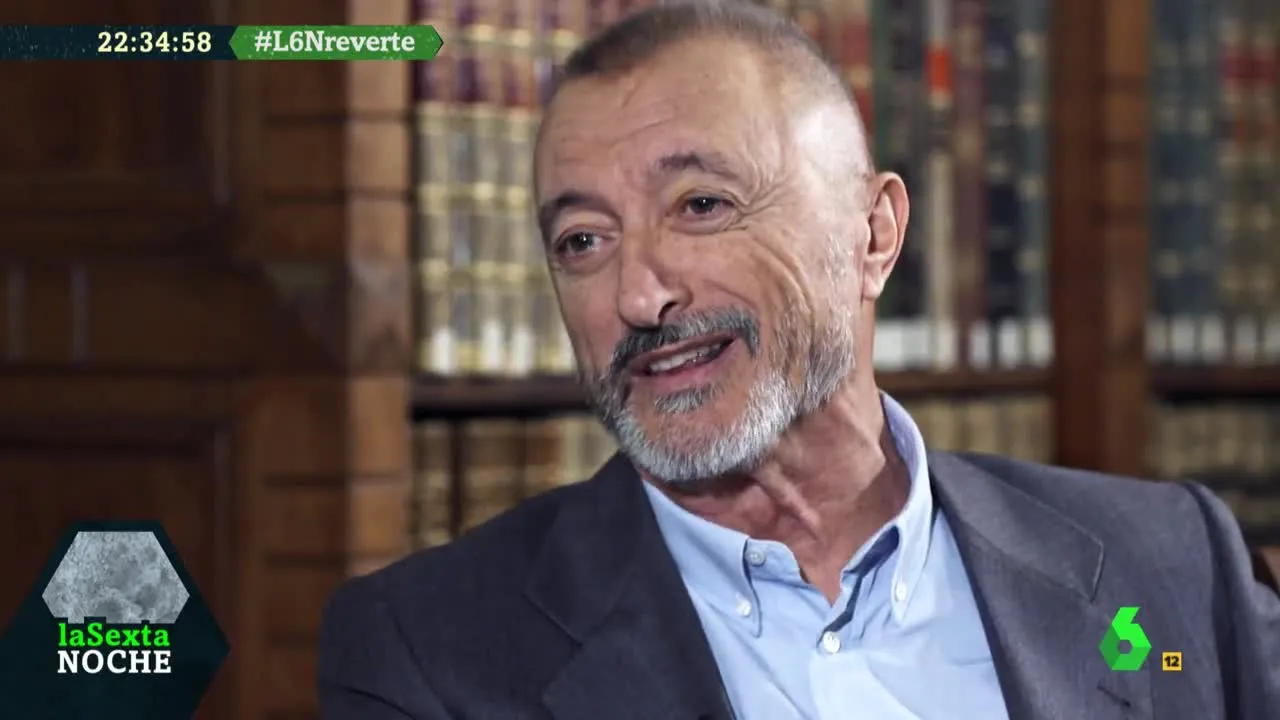 El escritor Arturo Pérez-Reverte