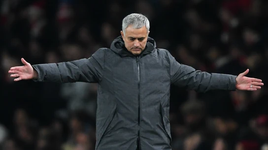 Mourinho, en un partido Mourinho, en un partido