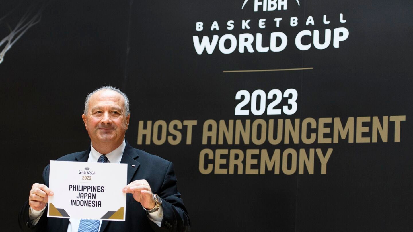 Filipinas, Jap&oacute;n e Indonesia ser&aacute;n las sedes del Mundial 2023