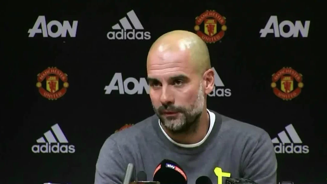Guardiola, en rueda de prensa