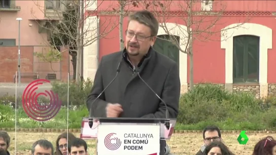 Xavier Domènech: "Un millón de catalanes todavía no han decidido qué votarán porque saben que los bloques no representan" Xavier Domènech: "Un millón de catalanes todavía no han decidido qué votarán porque saben que los bloques no representan"