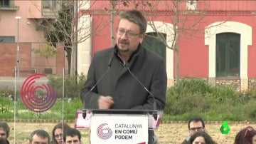 Xavier Domènech: "Un millón de catalanes todavía no han decidido qué votarán porque saben que los bloques no representan"