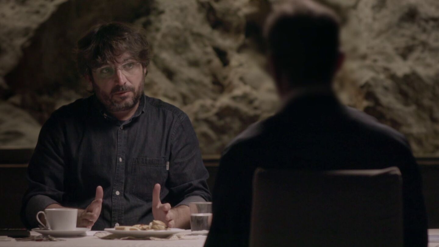 Jordi &Eacute;vole con Javier