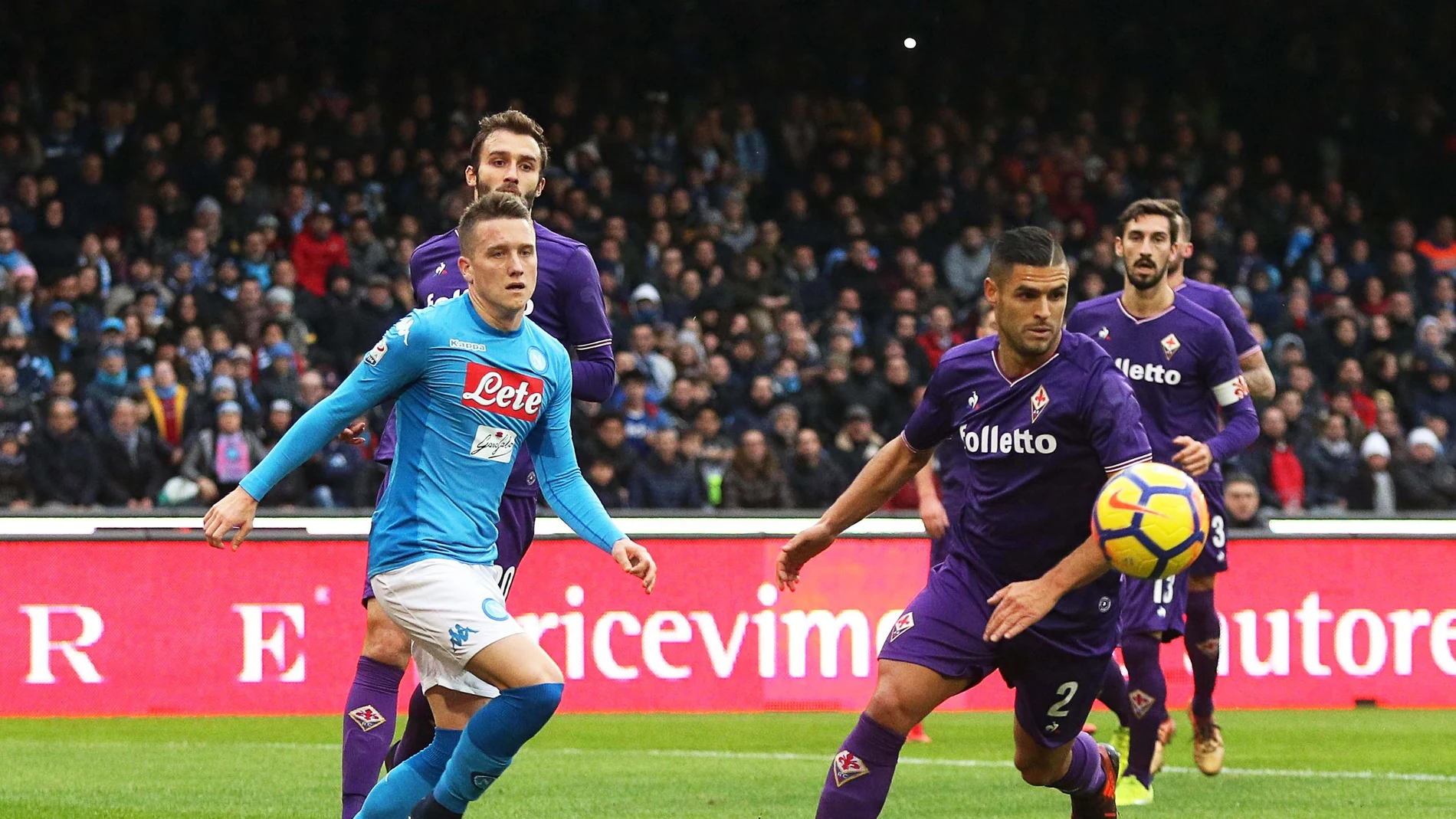 El Nápoles empata contra la Fiorentina y desperdicia ponerse líder