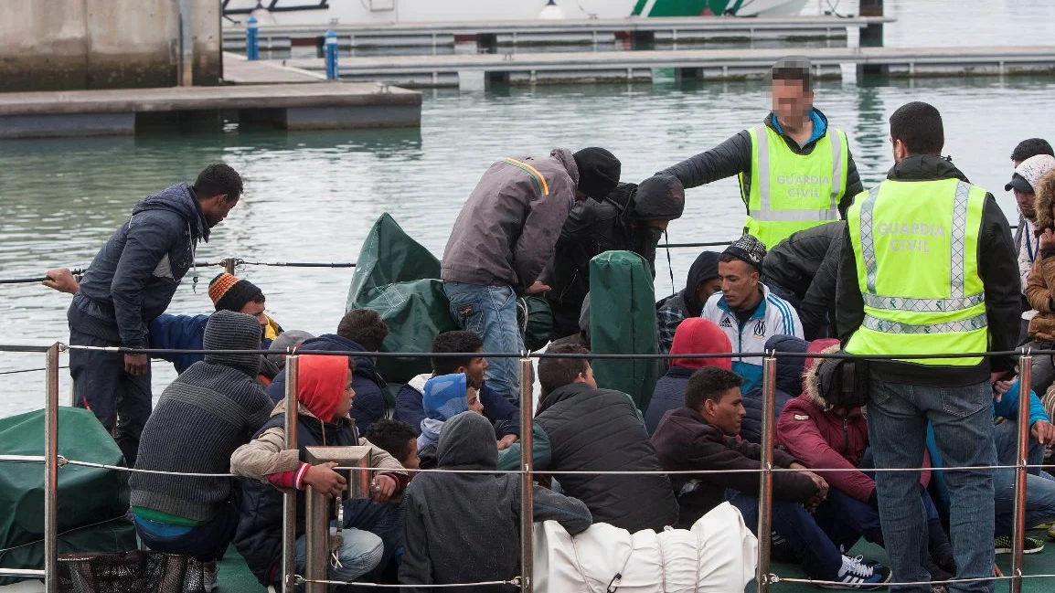 Rescate de personas en el Estrecho de Gibraltar