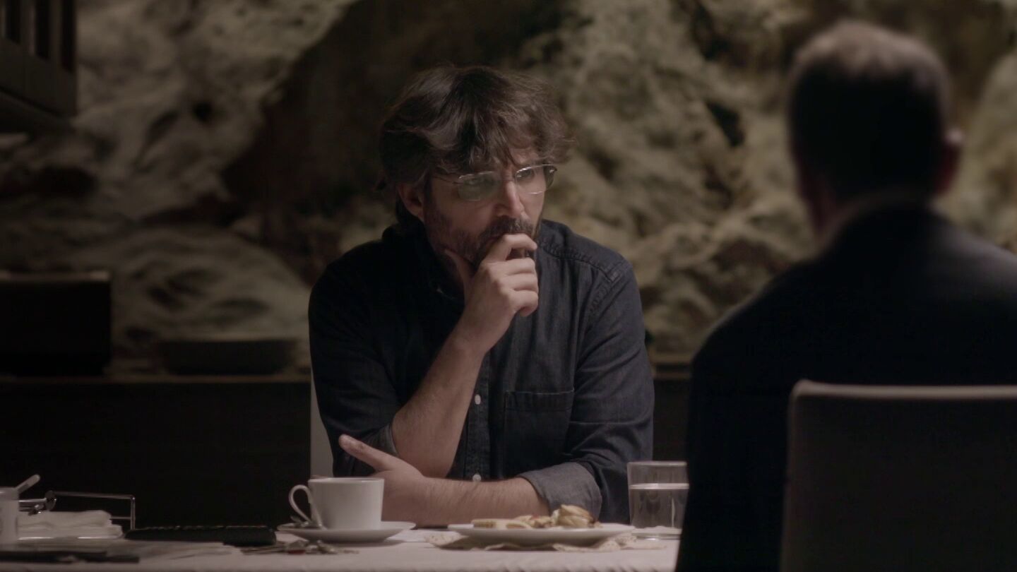 Jordi &Eacute;vole con Javier