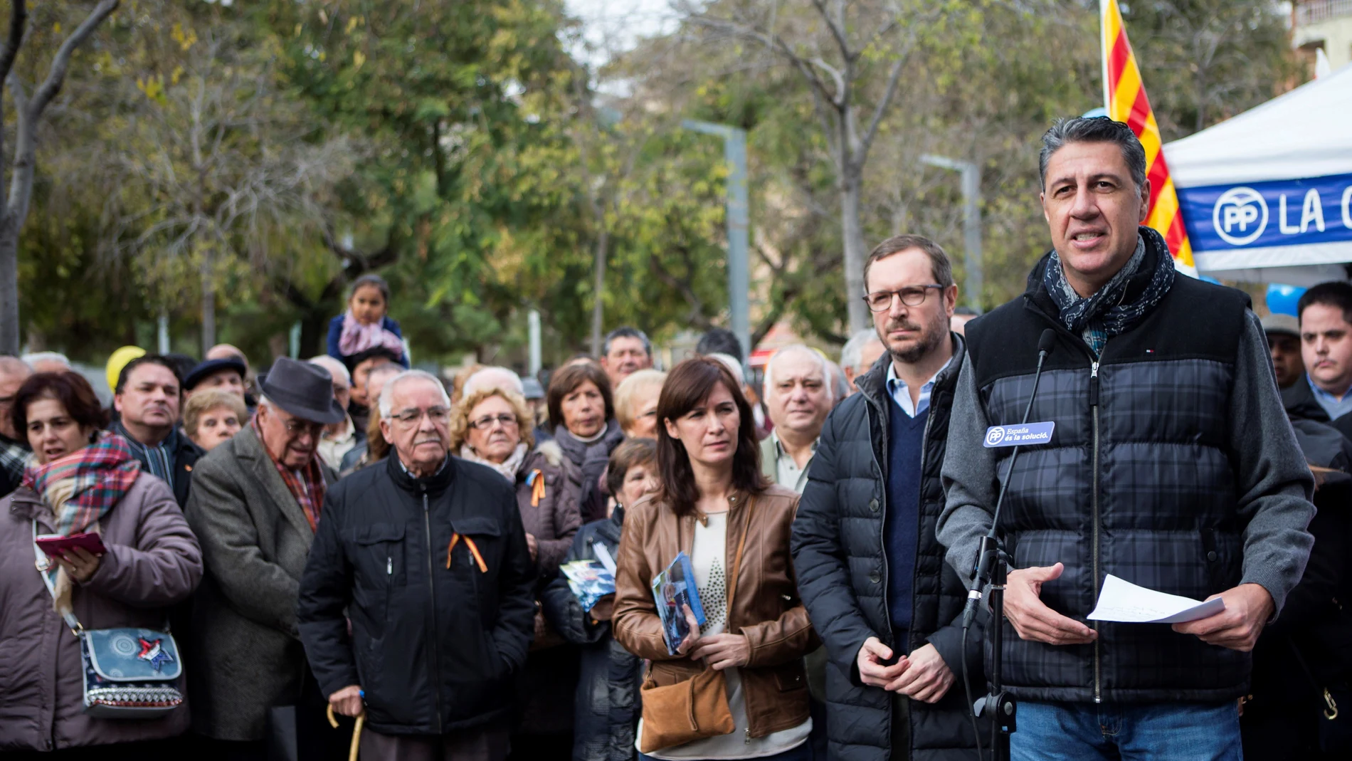 Xavier García Albiol, candidato del PPC a las elecciones en Cataluña