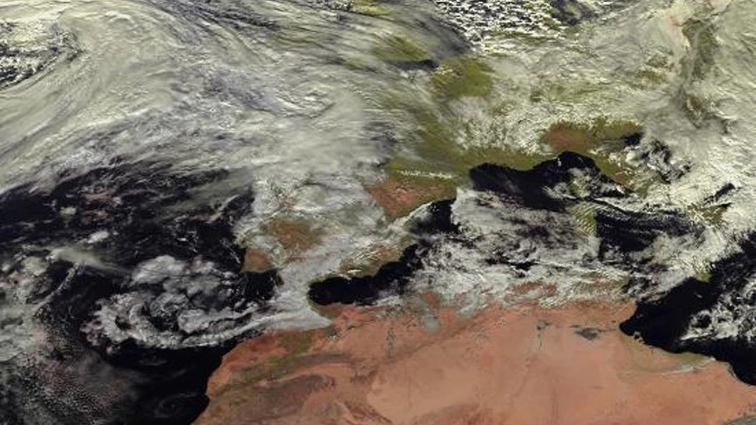 Imagen del satélite Meteosat para la Agencia Estatal de Meteorología 