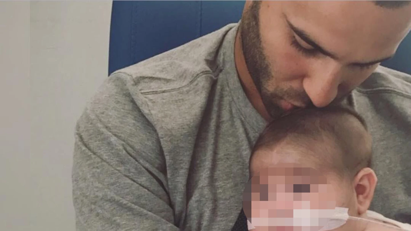Jesé Rodríguez con su hijo Nyan Jesé Rodríguez con su hijo Nyan