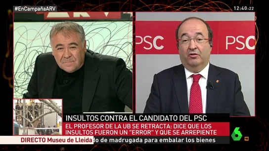 Iceta responde a los insultos homófobos de un profesor de la UB: "Hay mucha homofobia en nuestra sociedad" Iceta responde a los insultos homófobos de un profesor de la UB: "Hay mucha homofobia en nuestra sociedad"