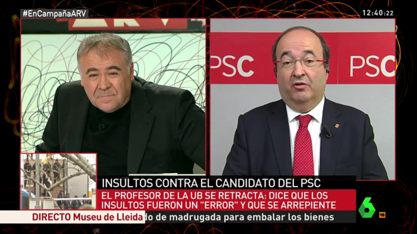 Iceta responde a los insultos homófobos de un profesor de la UB: "Hay mucha homofobia en nuestra sociedad" Iceta responde a los insultos homófobos de un profesor de la UB: "Hay mucha homofobia en nuestra sociedad"