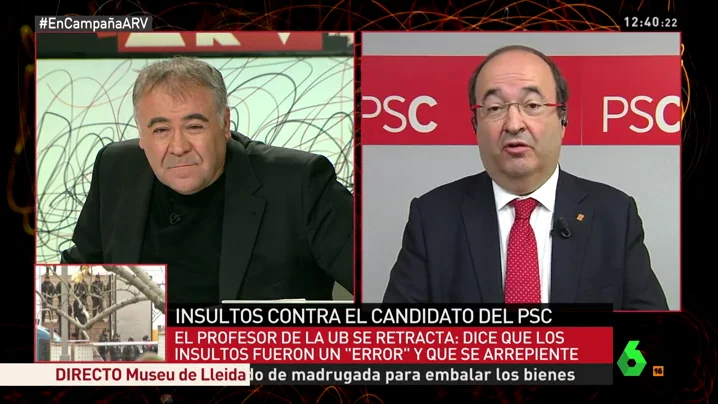 Iceta responde a los insultos homófobos de un profesor de la UB: "Hay mucha homofobia en nuestra sociedad" Iceta responde a los insultos homófobos de un profesor de la UB: "Hay mucha homofobia en nuestra sociedad"