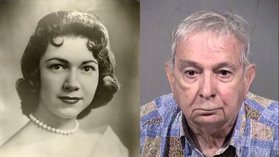 La joven Irene Garza y el cura John Feit