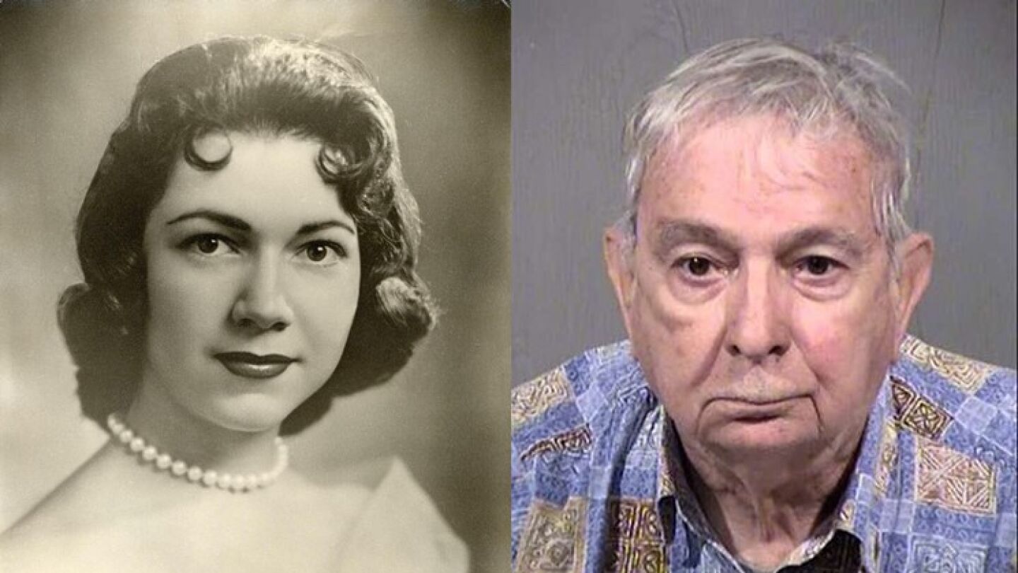 La joven Irene Garza y el cura John Feit
