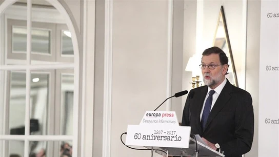 Mariano Rajoy en los desayunos informativos de Europa Press Mariano Rajoy en los desayunos informativos de Europa Press