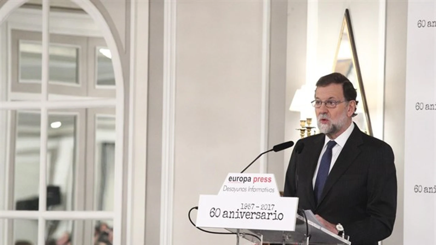 Mariano Rajoy en los desayunos informativos de Europa Press Mariano Rajoy en los desayunos informativos de Europa Press