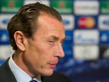 Butragueño comparece tras un partido Butragueño comparece tras un partido