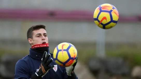 El portero del Athletic Club, Kepa Arrizabalaga. El portero del Athletic Club, Kepa Arrizabalaga.
