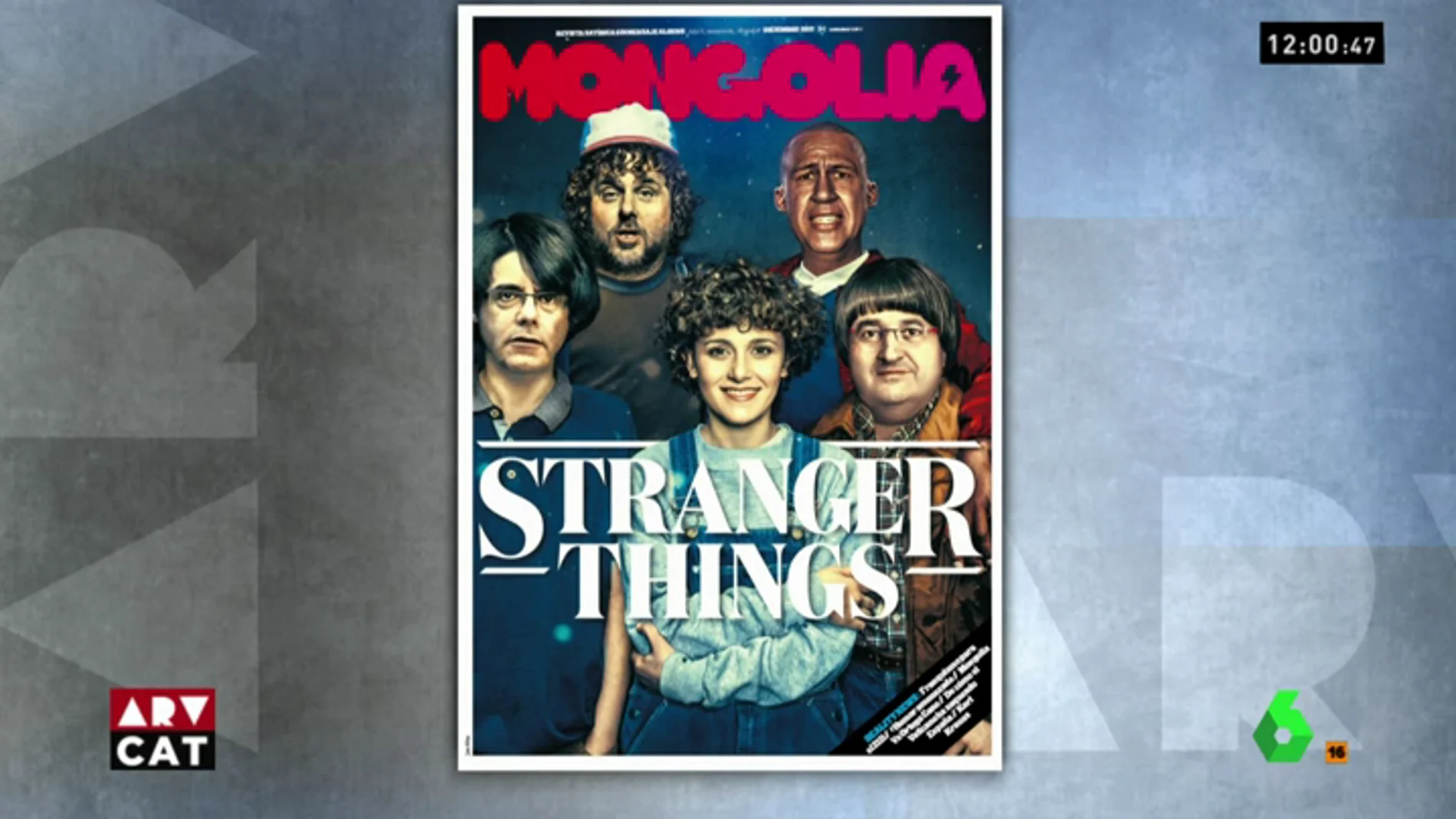 La nueva portada de la revista Mongolia