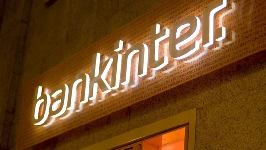 Imagen de un cartel de la entidad Bankinter Imagen de un cartel de la entidad Bankinter