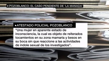 Atestado policial sobre el caso de Pozoblanco